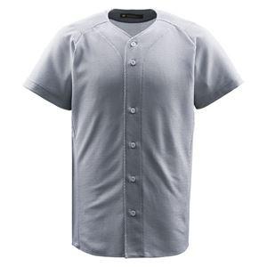 デサント（DESCENTE） ジュニアフルオープンシャツ （野球） JDB1010 シルバー 150｜kuraki-26