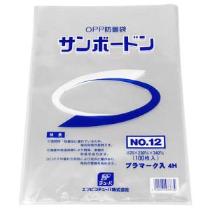 野菜袋 フィルム 野菜展示 販売 包装袋 エフピコチューパ　＃25　12号4H　（100枚入）　外寸：230×340mm　厚み：25　穴：4H｜kuraki-26