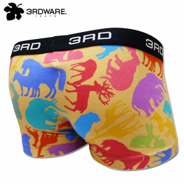 ローライズボクサーパンツ 3RDWARE サードウェア Animals アニマル 212201602...