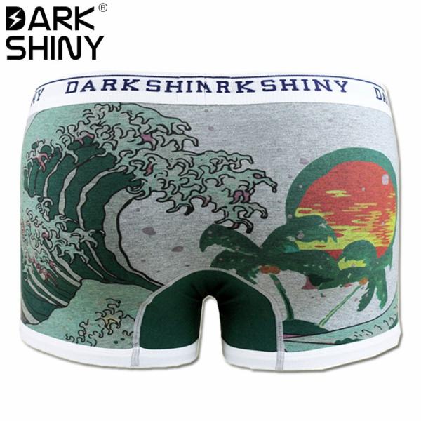 ボクサーパンツ DARK SHINY ダークシャイニー TROPICAL RESORT WAVE M...