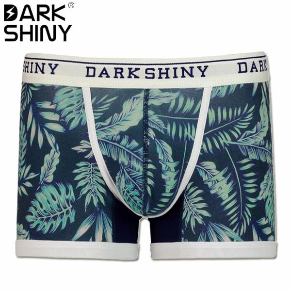 ボクサーパンツ DARK SHINY ダークシャイニー TROPICAL RESORT LEAF M...