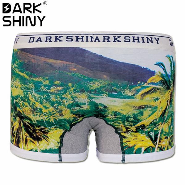 ボクサーパンツ DARK SHINY ダークシャイニー TROPICAL RESORT PALM M...
