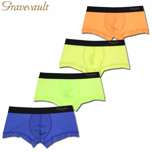 SALE セール ローライズボクサーパンツ Gravevault グレイブボールト PLAIN ne...