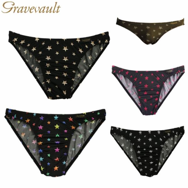 ビキニブリーフ Gravevault グレイブボールト STAR STUDS スタースタッズ 305...