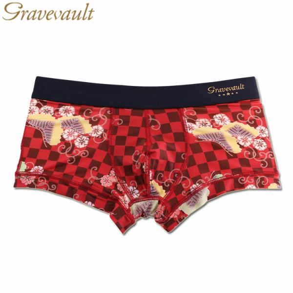 SALE セール ローライズボクサーパンツ Gravevault グレイブボールト 千總 ちそう 松...