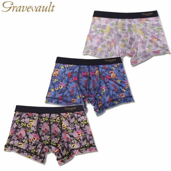 SALE セール ボクサーパンツ Gravevault グレイブボールト SPIRAL スパイラル ...