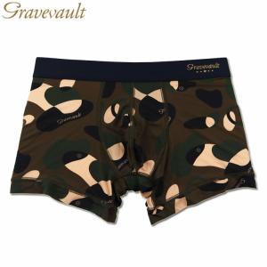 SALE セール ボクサーパンツ Gravevault グレイブボールト Camouflage カモフラージュ 3052032 メンズ｜kurakichi-pants