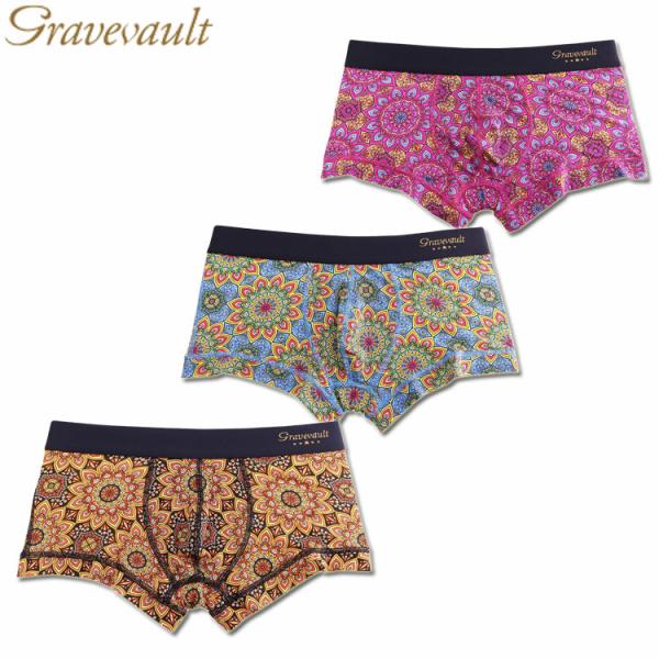 SALE セール ローライズボクサーパンツ Gravevault x CLOUDY グレイブボールト...