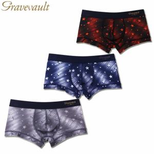 SALE セール ローライズボクサーパンツ Gravevault グレイブボールト Shelter Star シェルタースター 3052111 メンズ｜kurakichi-pants