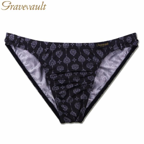 SALE セール ビキニブリーフ Gravevault グレイブボールト Botanical Pla...