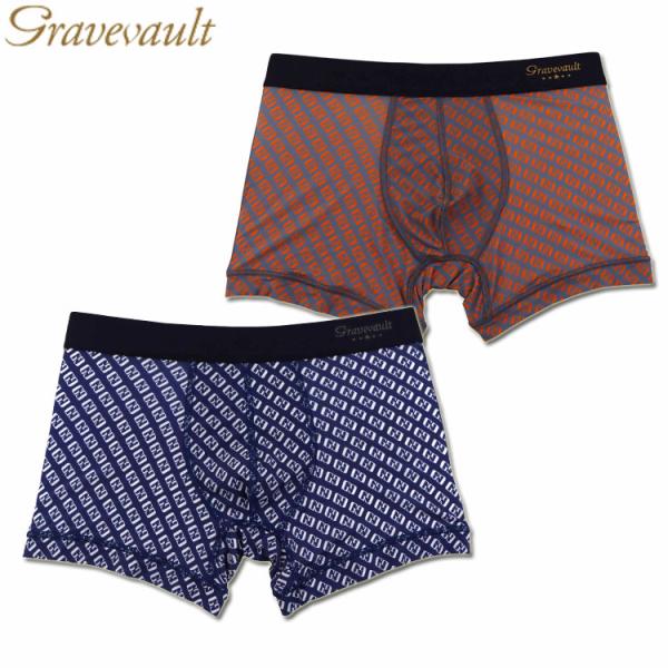 SALE セール ボクサーパンツ Gravevault グレイブボールト Logotype ロゴタイ...