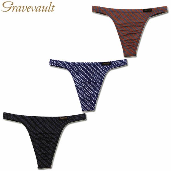 SALE セール メンズTバック Gravevault グレイブボールト Logotype ロゴタイ...