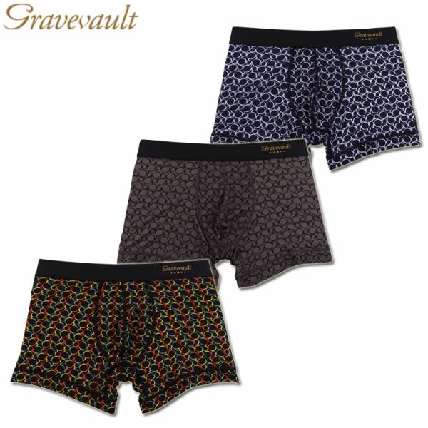 SALE セール ボクサーパンツ Gravevault グレイブボールト Monogram モノグラ...