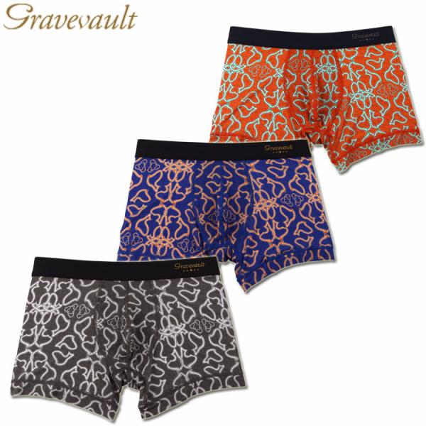 SALE セール ボクサーパンツ Gravevault x CLOUDY グレイブボールト ASOM...