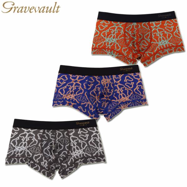 SALE セール ローライズボクサーパンツ Gravevault x CLOUDY グレイブボールト...