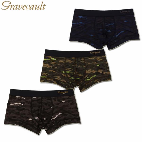 ローライズボクサーパンツ Gravevault グレイブボールト Oscar オスカー 305241...