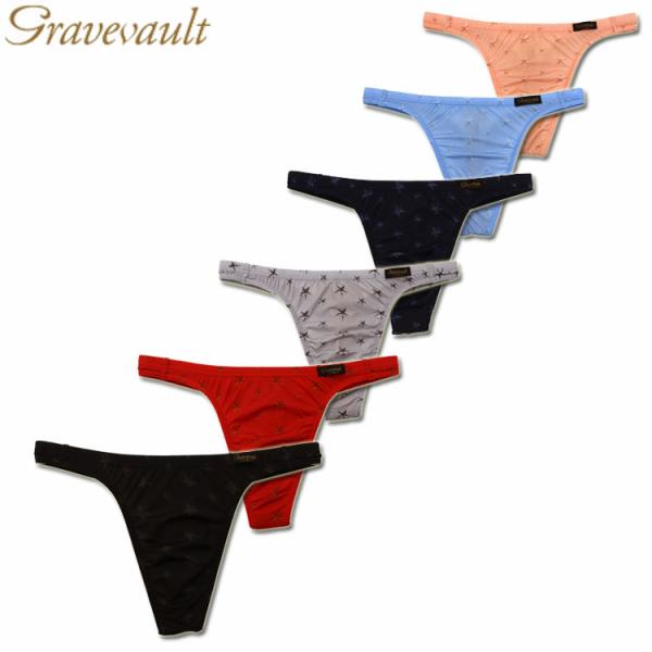 メンズTバック Gravevault グレイブボールト Star Studs スタースタッズ 305...