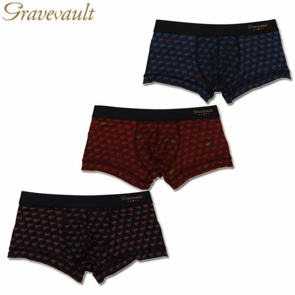 ローライズボクサーパンツ Gravevault グレイブボールト love ラヴ 3052471 メ...