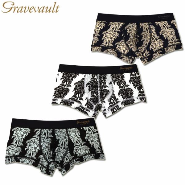 ローライズボクサーパンツ Gravevault グレイブボールト aloha アロハ 3052481...