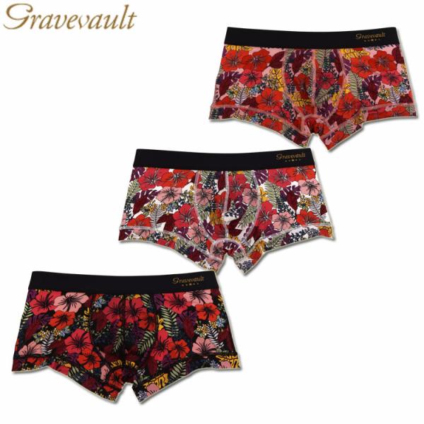 ローライズボクサーパンツ Gravevault グレイブボールト emotions エモーションズ ...
