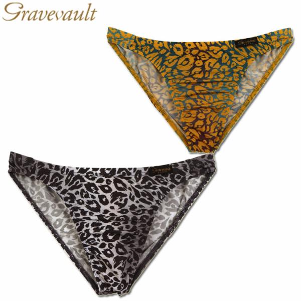 ビキニブリーフ Gravevault グレイブボールト NEO LEOPARD ネオレオパード 30...