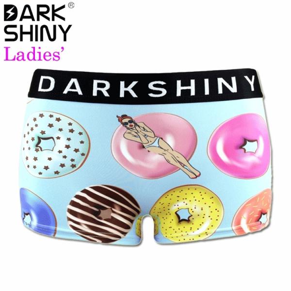 レディースボクサーパンツ DARK SHINY ダークシャイニー YELLOW LABEL DOUN...