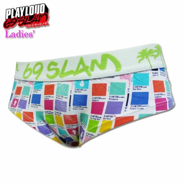 SALE セール レディースボクサーパンツ 69slam ロックスラム SLAMTONE スラムトー...