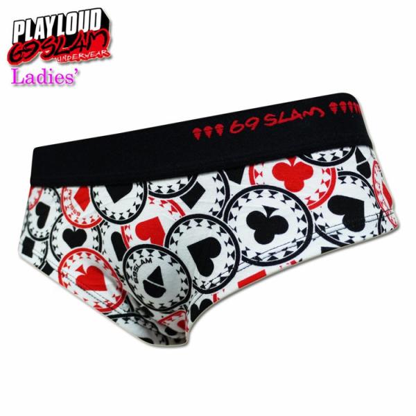 SALE セール レディースボクサーパンツ 69slam ロックスラム POKER CHIPS ポー...