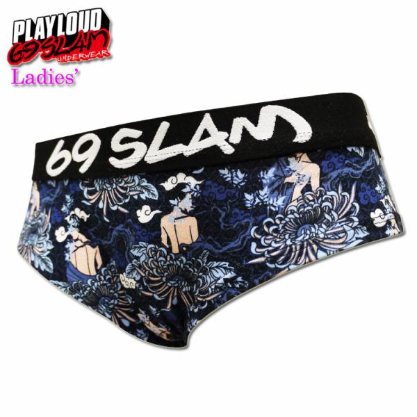 レディースボクサーパンツ 69slam ロックスラム GEISHA 芸者 ショーツ