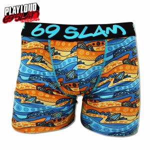 ボクサーパンツ 69slam ロックスラム OCEAN LINES オーシャンライン メンズ｜kurakichi-pants