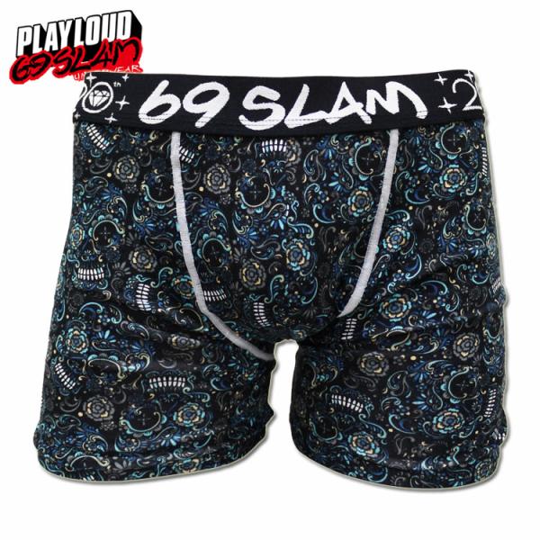 ボクサーパンツ 69slam ロックスラム SKULLER スカラー メンズ