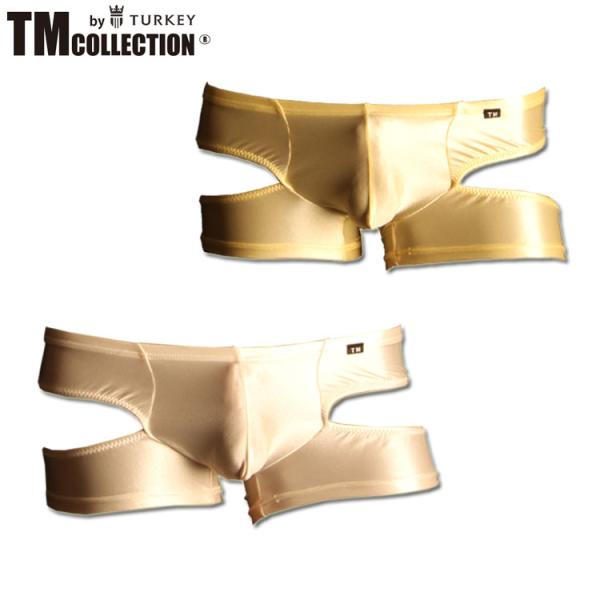 ローライズボクサーパンツ TM collection 1WAYサテン丸出しボクサー 557327 メ...