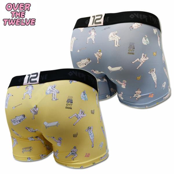 ボクサーパンツ OVER THE TWELVE オーバーザトゥエルブ SAUNAR 23-10 メン...