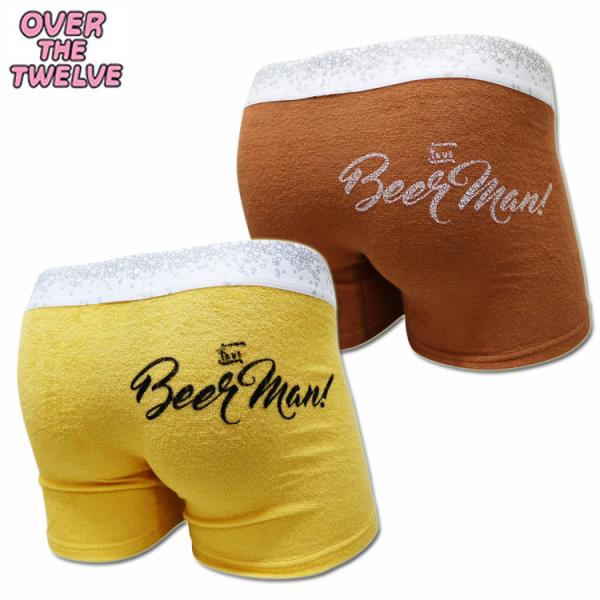 ボクサーパンツ OVER THE TWELVE オーバーザトゥエルブ BEER MAN 2024 2...