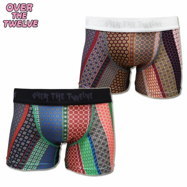 ボクサーパンツ OVER THE TWELVE オーバーザトゥエルブ MODERN STRIPES ...
