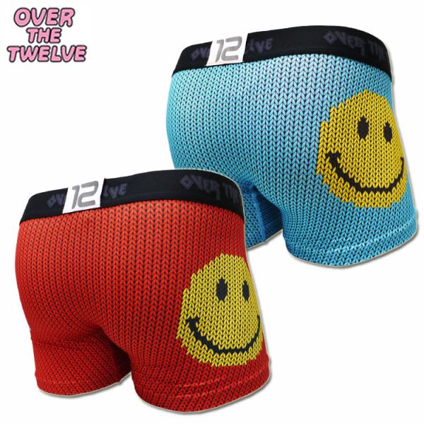 ボクサーパンツ OVER THE TWELVE オーバーザトゥエルブ SMILEKNIT 26-06...