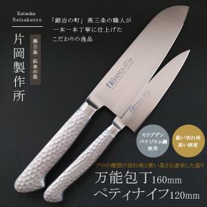 片岡製作所 三徳 包丁 万能 鋼 ステンレス モリブデン 日本製 高級