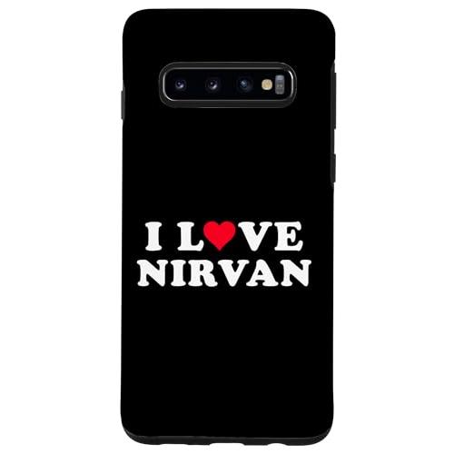 Galaxy S10 I Love Nirvan マッチング ガールフレンド&amp;ボーイフレンド Nir...