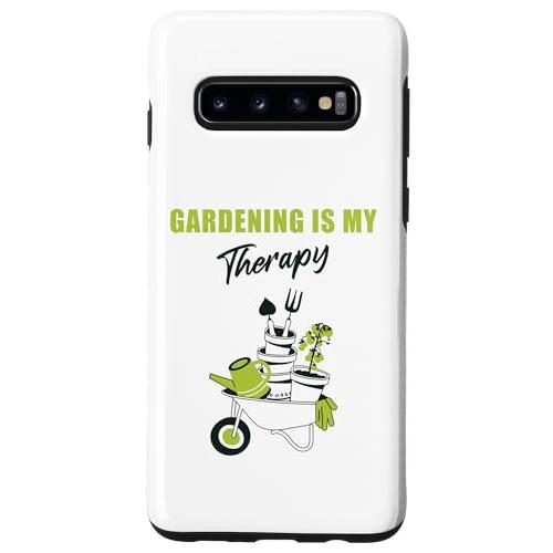 Galaxy S10 Gardening is My Therapy ? Funny Cute Ga...