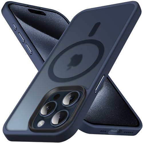 Anqrp iPhone 15 Pro Max ケース [Magsafe対応] マグネット搭載 マグ...