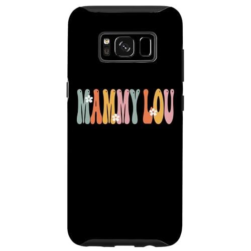 Galaxy S8 MAMMY LOU レトロ グルービー ママ かわいい 母の日 おもしろ おばあ...