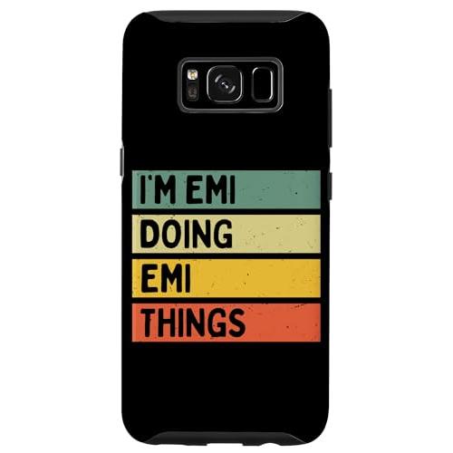 Galaxy S8 I&apos;m Emi Doing Emi Things 面白い名言 スマホケース