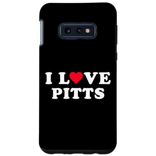 Galaxy S10e I Love Pitts マッチング ガールフレンド&amp;ボーイフレンド ピッツ...