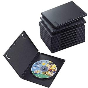 エレコム トールケース DVD BD 対応 標準サイズ 1枚収納 10個セット CCD-DVD03B...