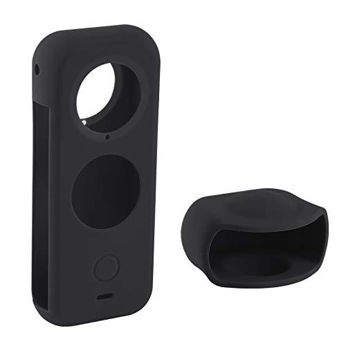 Kiowon Insta360 one x2 対応 シリコンカバー＋レンズキャップ for inst...
