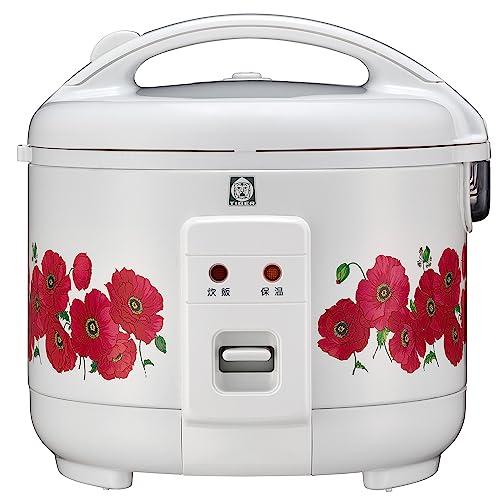 タイガー魔法瓶TIGER 炊飯器 3合 WEB限定 100周年記念モデル 復刻 レトロ柄 ポピー J...