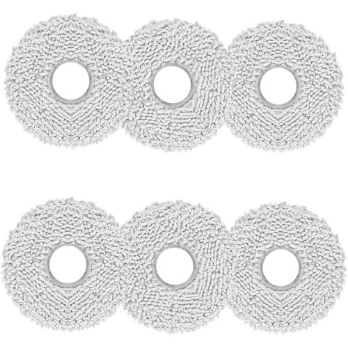 KIOMOKI 繰り返し用モップセット 6枚 for ECOVACS エコバックス 掃除機モップ X...