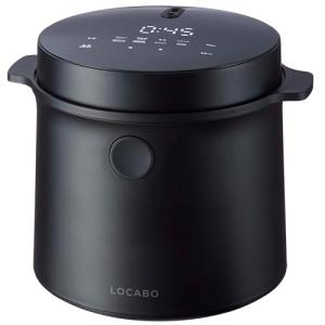 LOCABO ロカボ 糖質カット炊飯器 (2合まで糖質カット炊き 通常炊き5合まで) JM-C20E-B ブラック   リサイクルショップ宮崎屋　佐土原店　26.2.27 糖質カット Black LOCABO ロカボ 炊飯器 JM-C20E-B ブラック 炊き2合