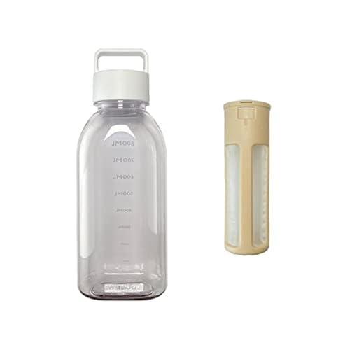 WEMUG フィルターインボトル 1000ml 携帯用 水漏れなしの高密閉ボトル パッキンレス 茶漉...