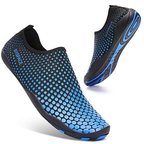 Sixspace マリンシューズ ウォーターシューズ 水陸両用 アクアシューズ シュノーケリング ビ...